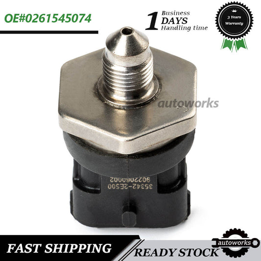 0261545074 Fuel Rail Pressure Sensor for Mazda CX-7 2007 08 2009 2.3L 0261545006