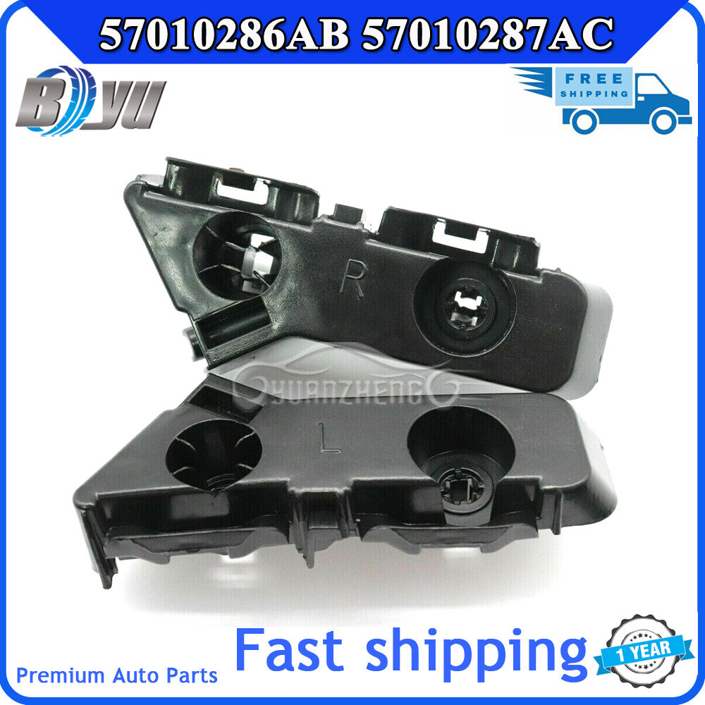 Front, left, right, and right side bumper brackets for Dodge chargers, steel 2011-2014, new 2x.