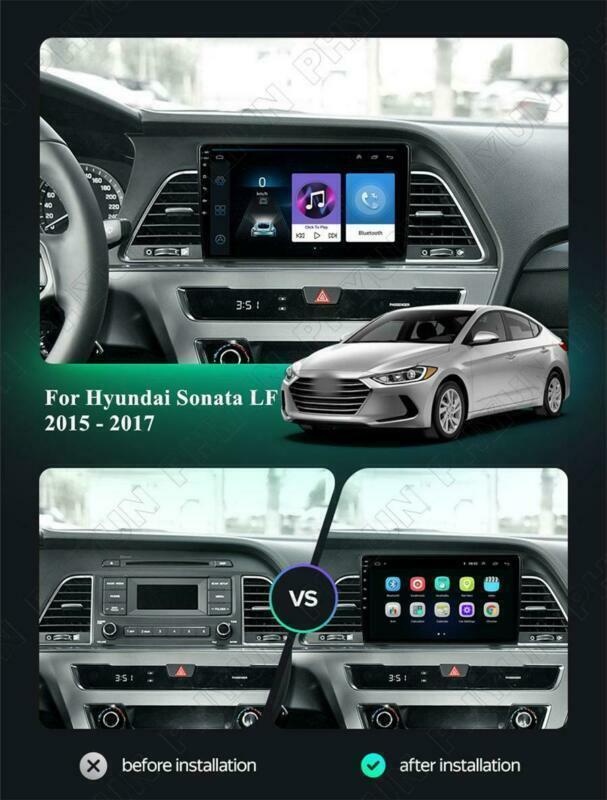 9 For 15-17 for Hyundai Sonata Android 10.1 Car Radio Stereo Player GPS Wifi 1+16GB