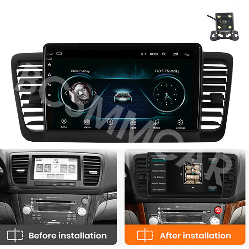 Fit For 2003-2009 for Subaru Legacy Outback Car Stereo Radio 9in Touch Screen Camera
