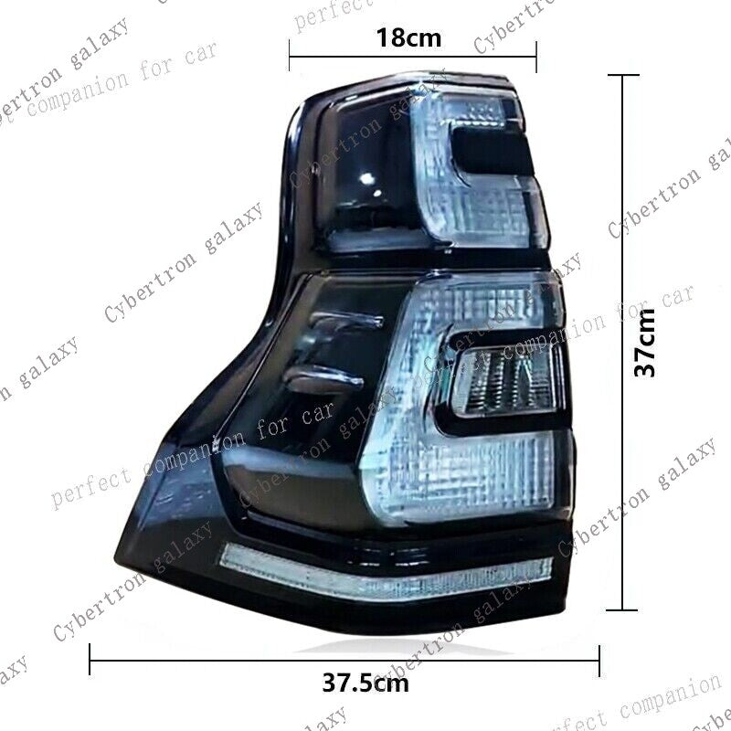 LH Smoked LED Tail Lights for Toyota for Land Cruiser Prado FJ150 LC150 2018-2020