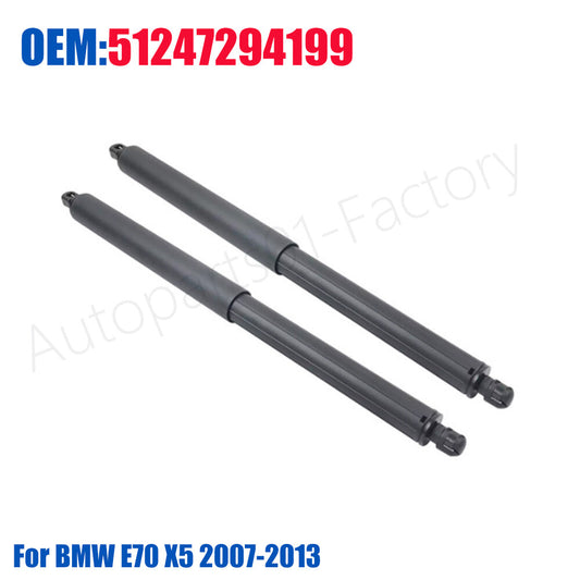 2PCS Tailgate Lift Supports Shock Struts 51247294199 for BMW E70 X5 2007-2013