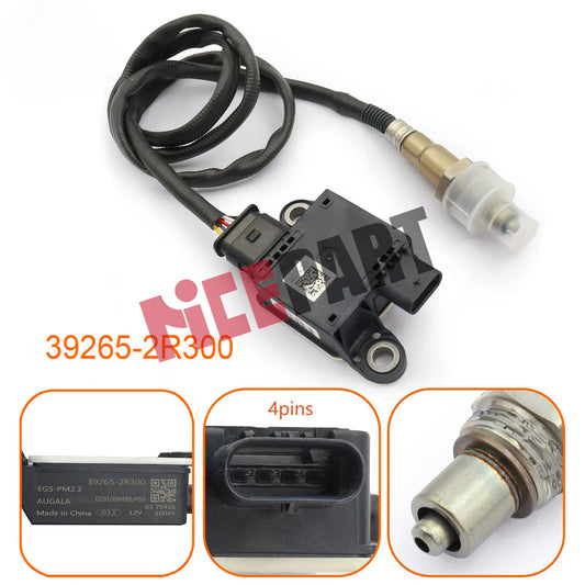 Diesel exhaust PM particulate sensor compatible with for Kia for Hyundai Santa Fe 39265-2R300