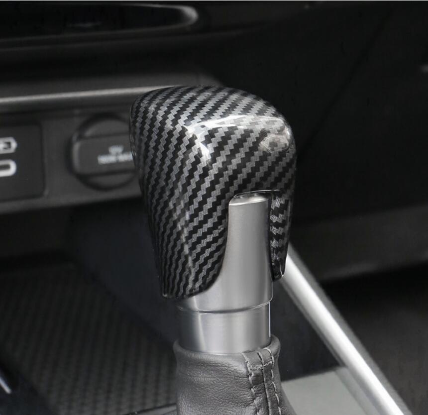 for Honda CR-V CRV 2023-2024 Carbon fiber Gear Shift Knob Molding Cover Trim cap