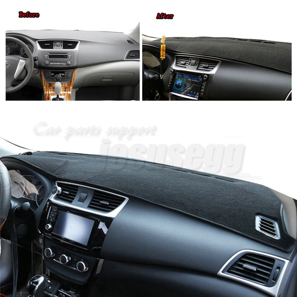For 13-17 for Nissan Sentra Sylphy LHD Interior Sun Shade Visor Pad Dashboard Cover