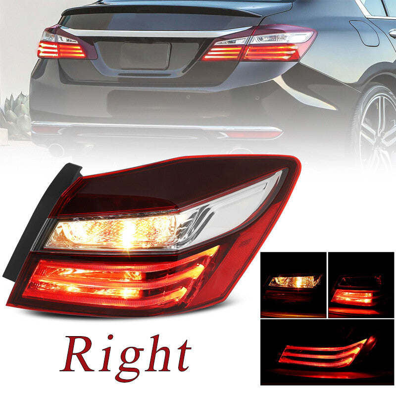 2016 for Honda Accord sedan, 4-door right exterior light with bulb
