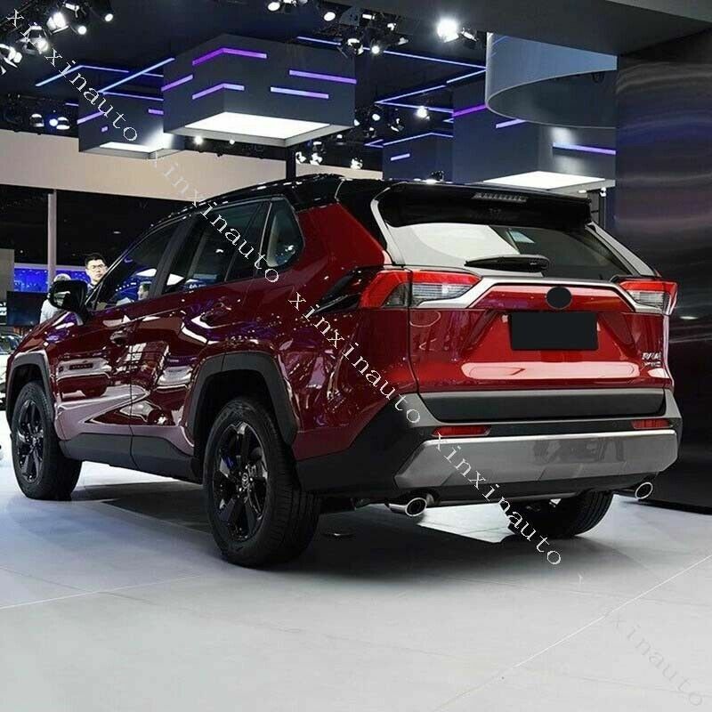 for Toyota RAV4 2019-2022 ABS Chrome Rear Trunk Molding Trim Strip decor Cover