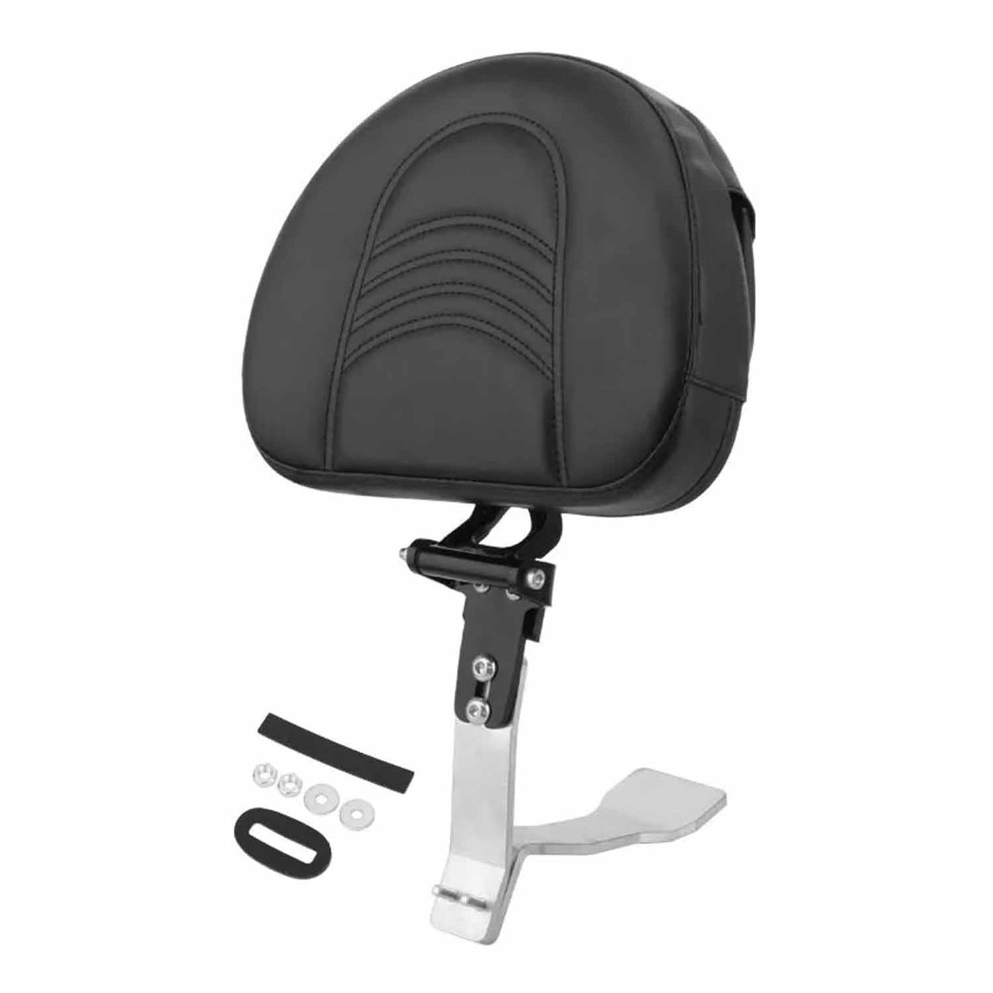 Front Driver Backrest Pad For 2008 2009-2017 Can Am Spyder RT SE6 RT SE6 Black