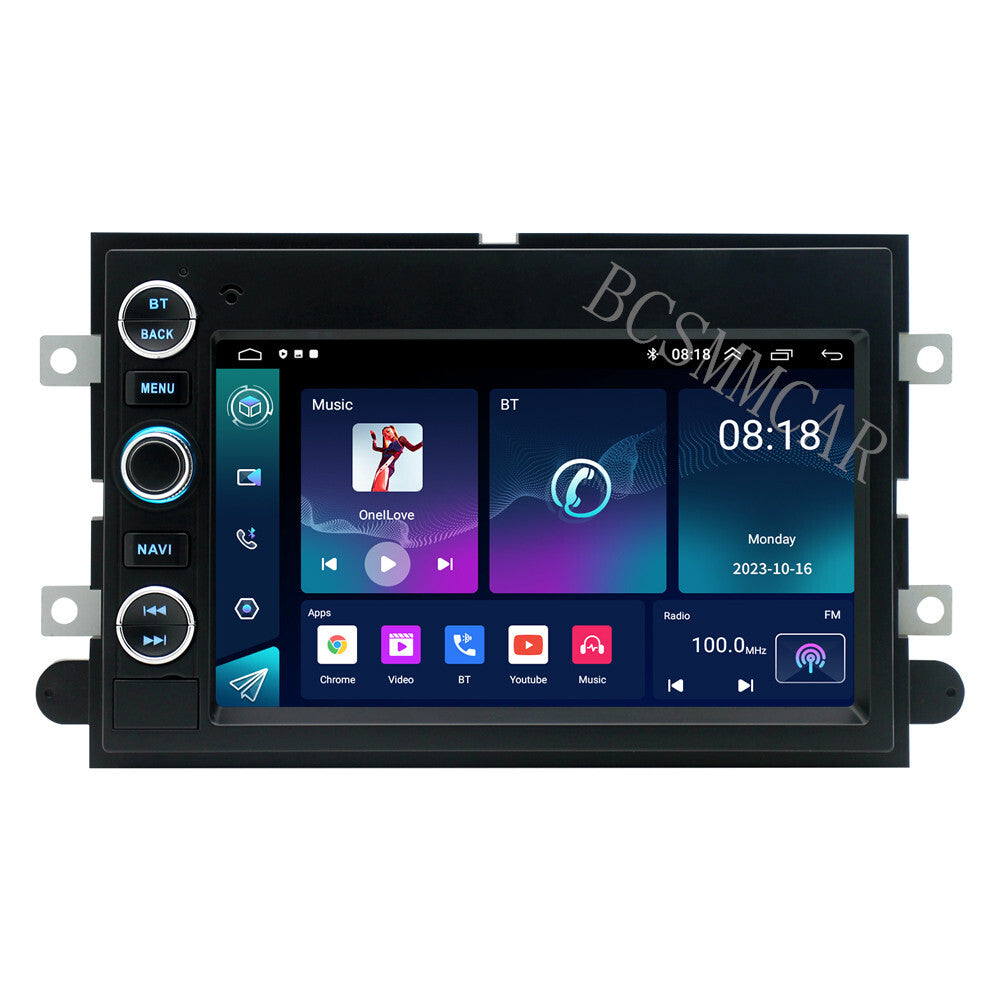 HD Car Stereo Radio Video Player GPS Bluetooth WIFI Fit for Ford F150 2004-2008