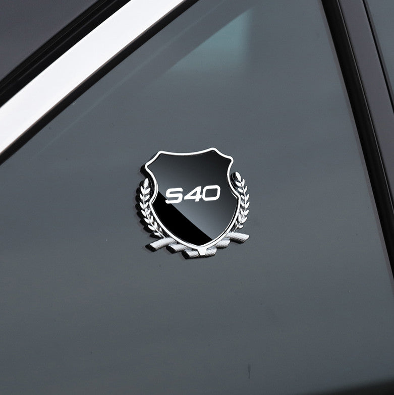 1-pack blue for Alfa Romeo for Stelvio front hood cap ring badge logo cover