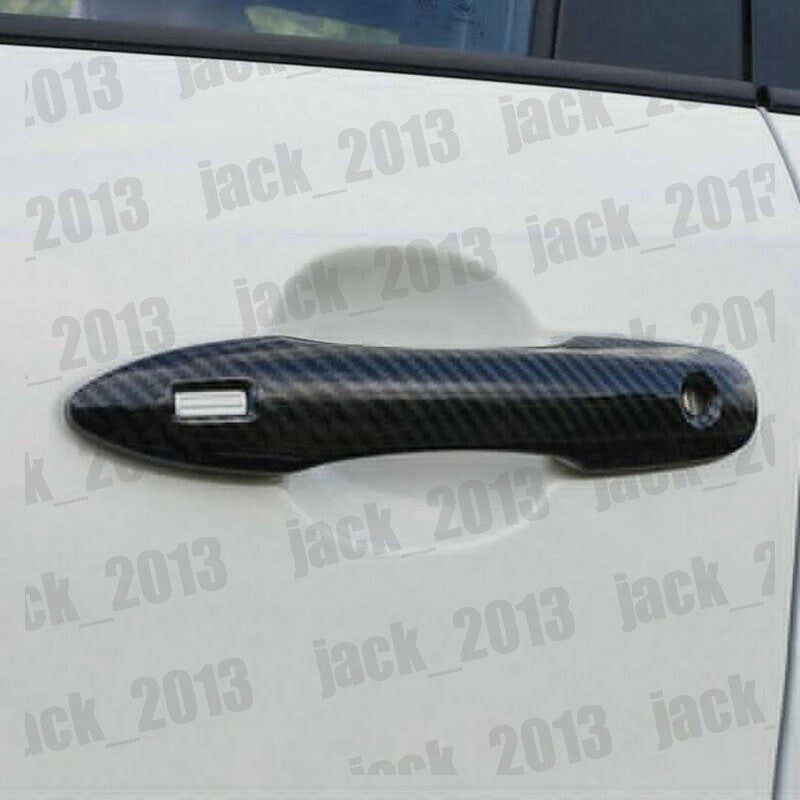For 2018-2023 for Toyota for Camry carbon fibre Door Handle Cover Trim Overlay Cap 4pcs