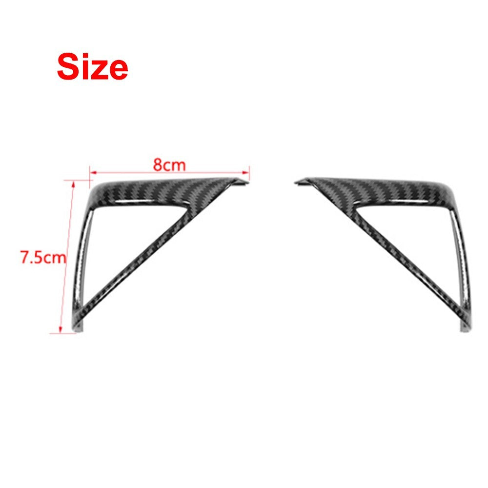 2PCS A-Pillar Speaker Horn Stereo Cover Trim for Chevrolet Camaro 2010-2015