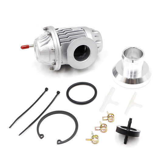 SSQV turbo blow valve is suitable for 02-07 for Subaru Impreza WRX and 04-18 for Subaru STI in silver.
