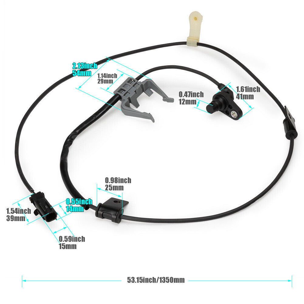 ABS Wheel Speed Sensor Front Right 89542-08050 ForToyota for Sienna L4 2.7L V6 3.5L