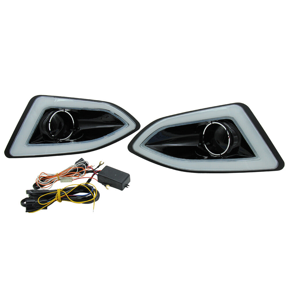 LED Daytime Running Lights DRL Daylight Lamp Fog Light for Ford Edge 2015-2018