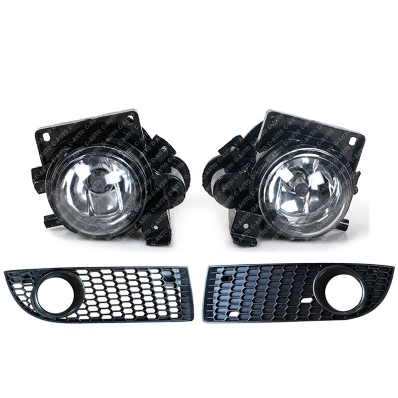 Front Bumper Foglamp foglight Open Vent Grille Cover for VW for Jetta MK6 2008-2013
