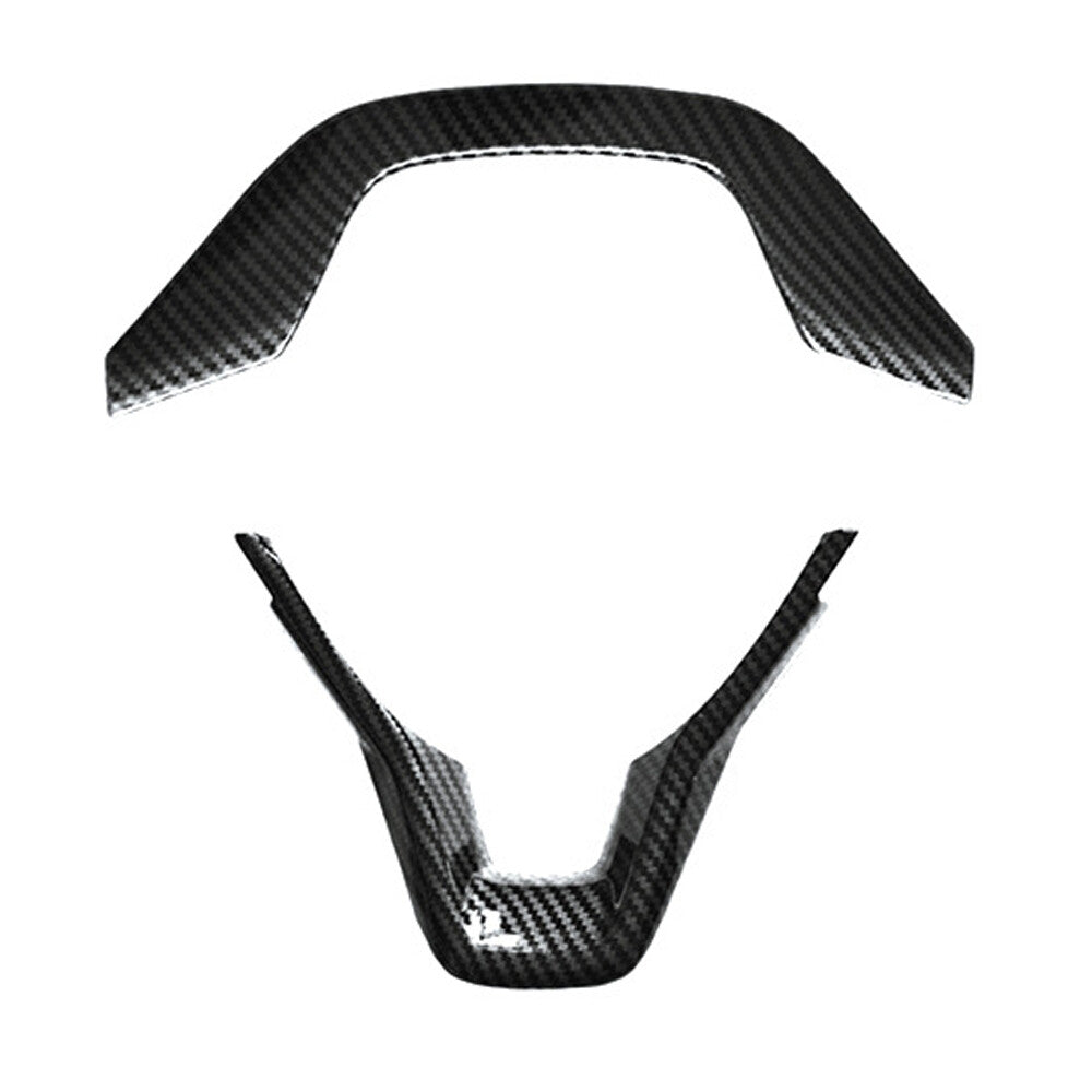 Carbon Fiber Style Steering Wheel Cover Trim Fit for 2018-2022 for Honda Accord JY