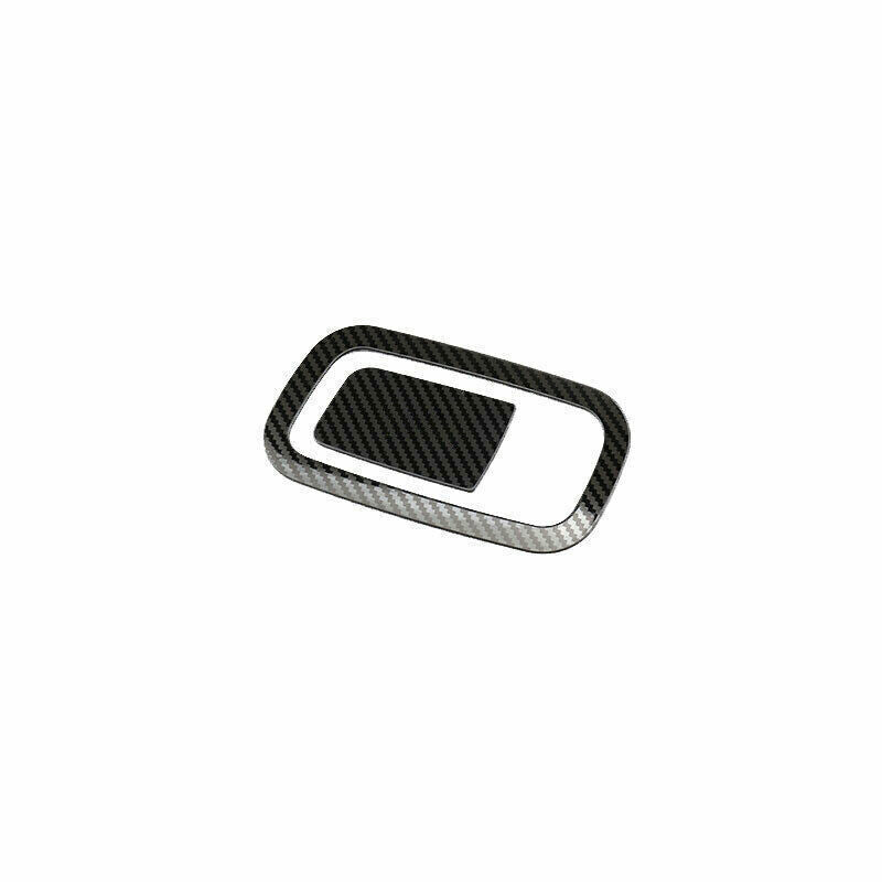 for Co -Pilot Storage Box Handle Sticker for Honda for Civic 2016-21 Steel Carbon Fiber
