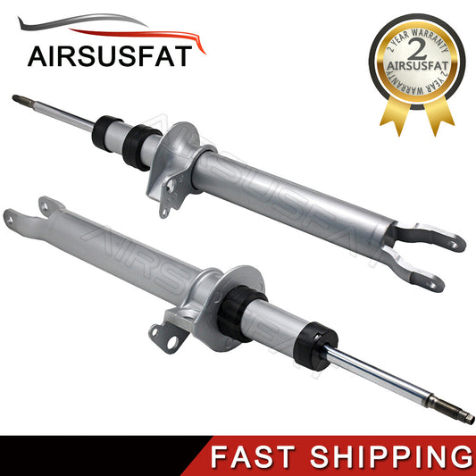 Pair Front for BMW M5 M6 F06 F10 F12 F13 xDrive Air Suspension Shock Strut w/ADS
