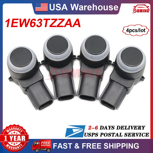 4-pack of 1EW63TZZAA parking sensors for Chrysler for Dodge for Ram 3500 2500 1500 1EW63AXRAA