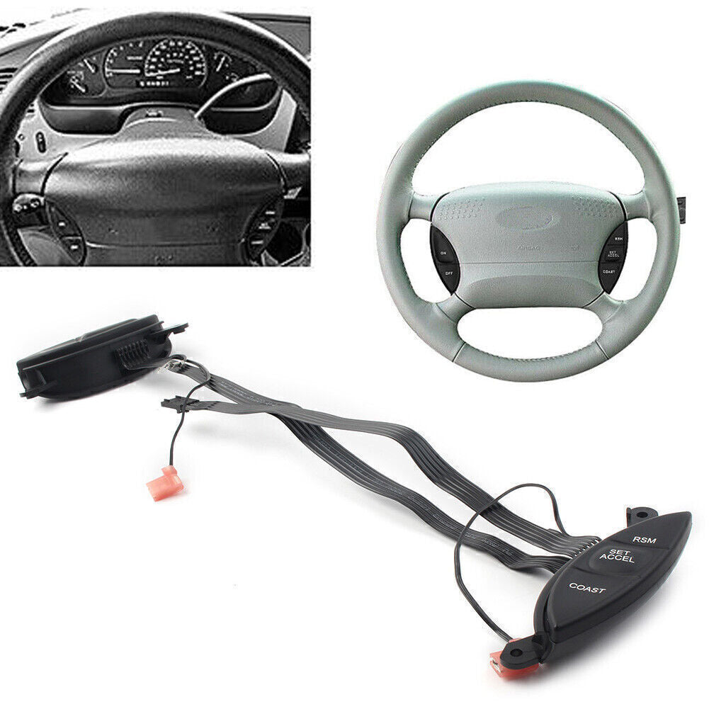 Steering Wheel Cruise Control Switch for Ford F150 Lightning Ranger Explorer