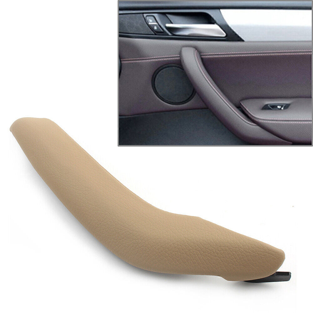 for BMW X3 X4 F25 F26 Beige Right Car Inner Outer Door Pull Handle Trim Cover