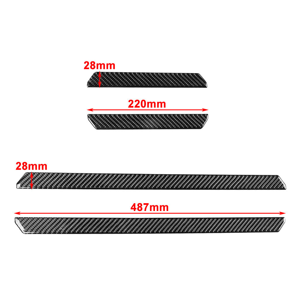 Door Sill Scuff Cover Scratch Protector Cover Trim FIT for VW for Golf 8 MK8 2021-23 22
