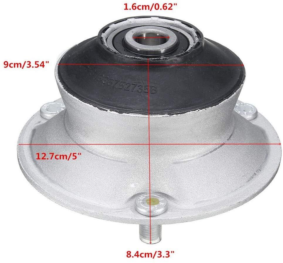 1 pair of front strut shock absorber mounting bearings suitable for BMW E46, E60, E90, E82, E83, X3