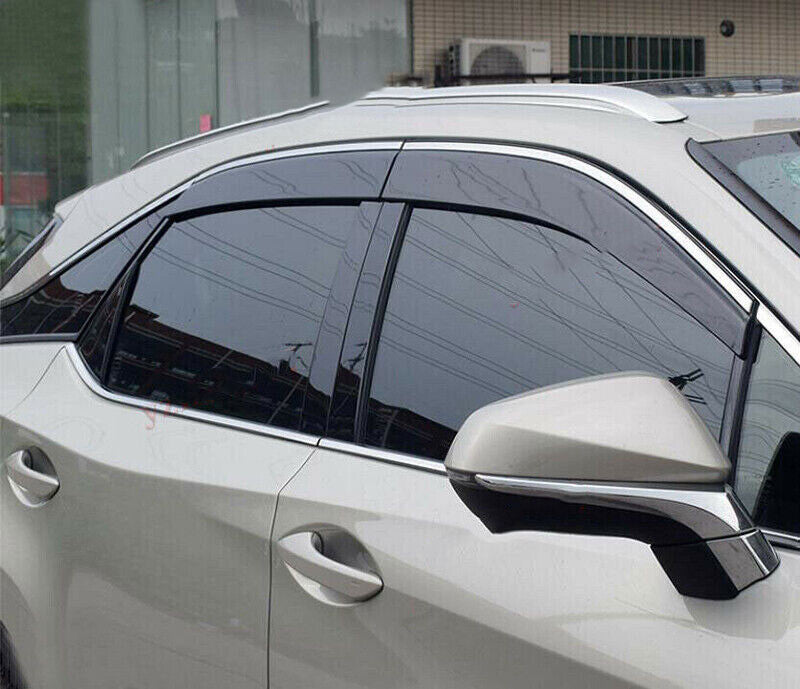 for LEXUS RX350L 450L 2018-22 Window Side Visor Sun Rain Guard Vent Deflector 4x