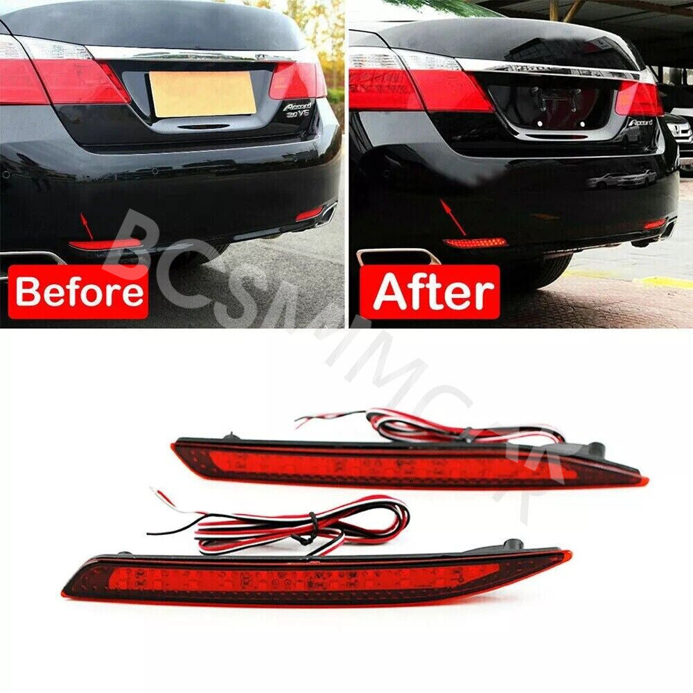 Fit for Honda Accord 2015 -2016 LED Rear Bumper Reflector Tail Signal Light