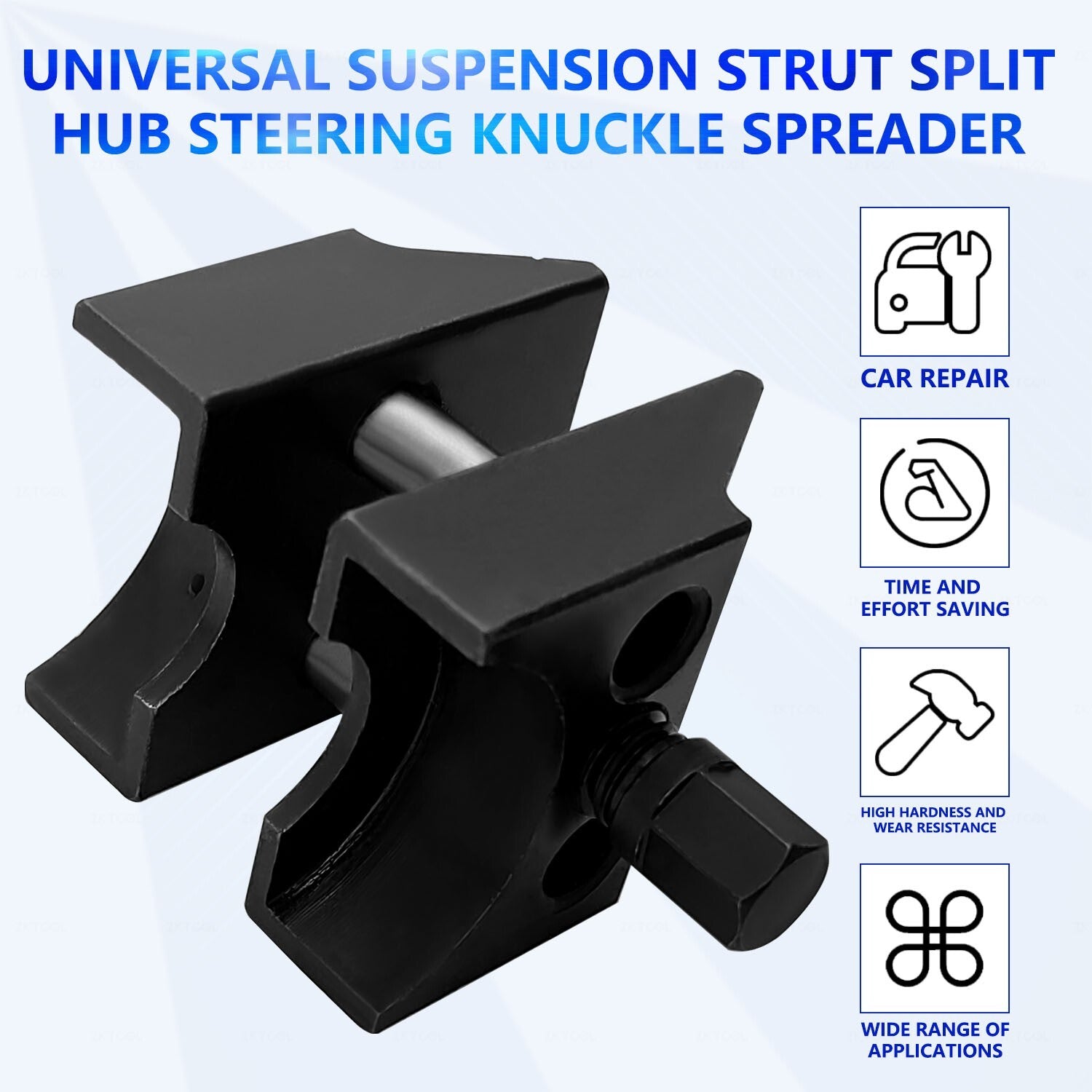 Large suspension strut hub expander tool for Ford for Peugeot for VW for BMW for Audi for Citroen