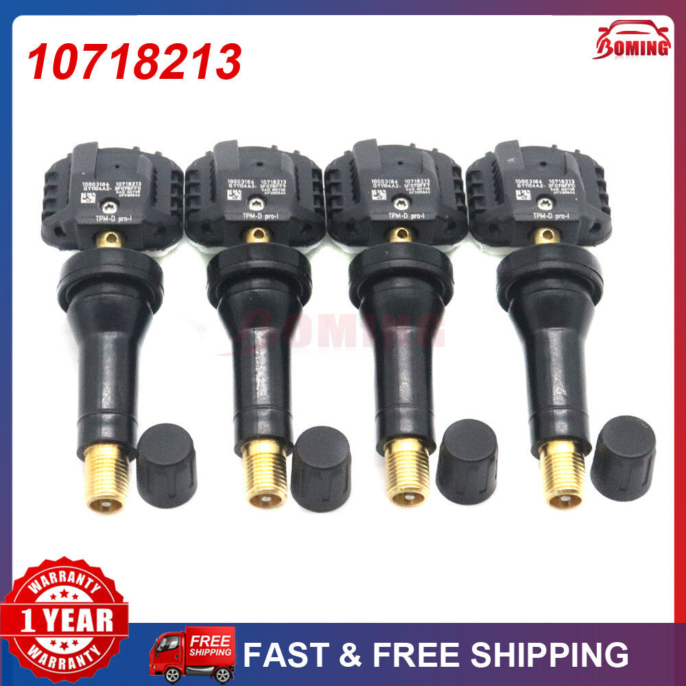 4-pack TPMS tire pressure sensors 10718213 suitable for MG HS, MG5, MG6, One, eHS, eMG6 2020-2024