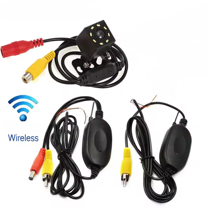 12V 2.4G Wireless Car Rear View Rearview LED Camera Color Transmitter Receiver