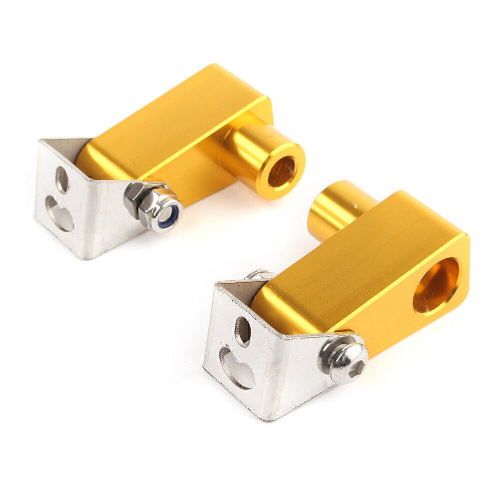 2 x Fog Light Bracket Fit Motorcycle Modification Support Holder Metal Alloy