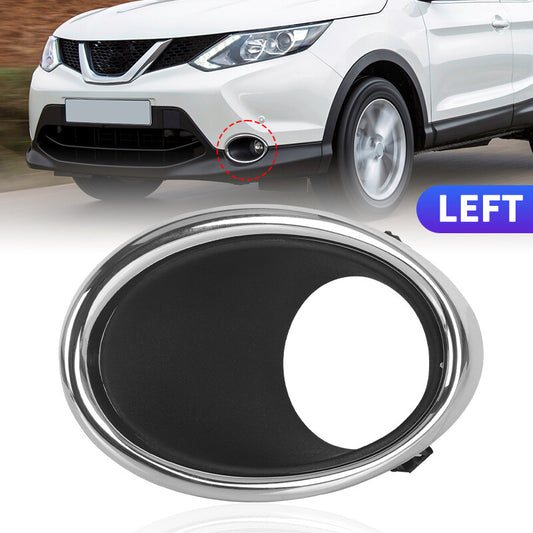 Left Side Front Fog Light Lamp Cover Trim Bezel for Nissan Qashqai J11 2014-2017