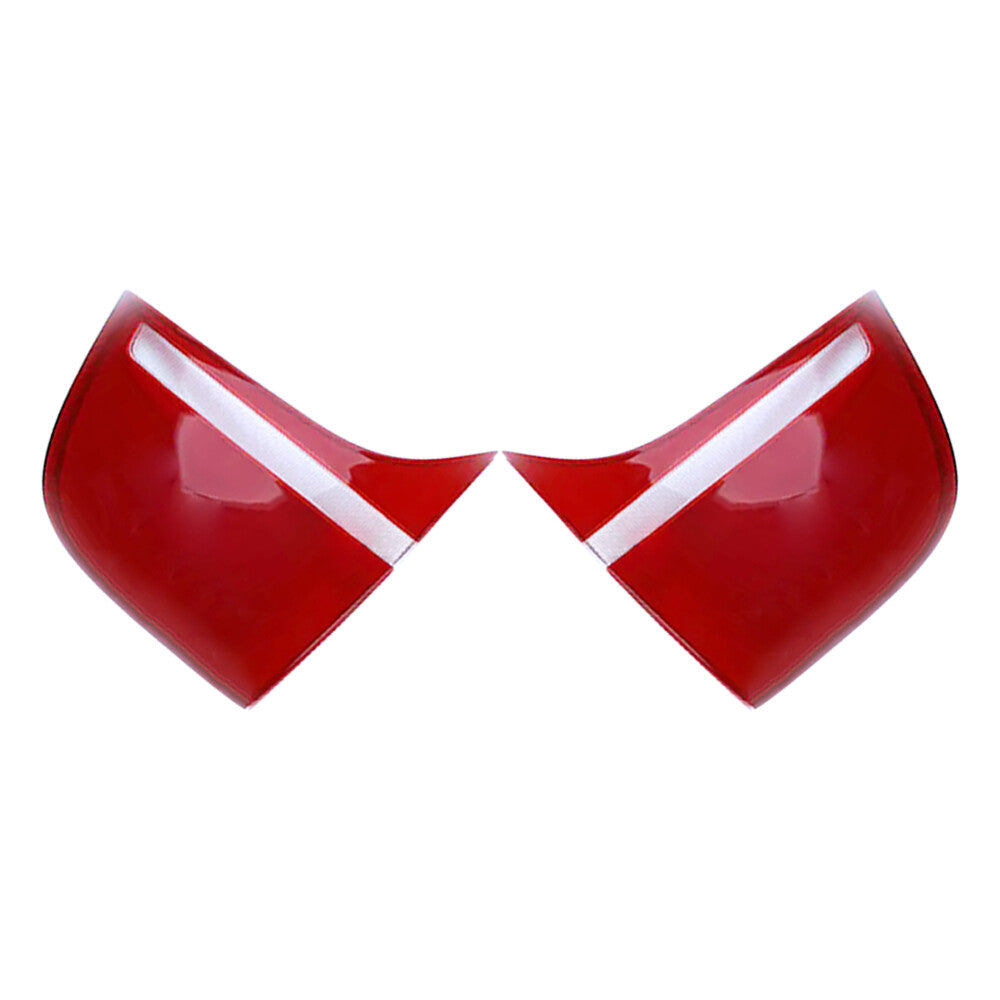 2Pcs For 2008-2014 X6 X6M E71 Left+Right Inner Side Tail light Lens Cover Red