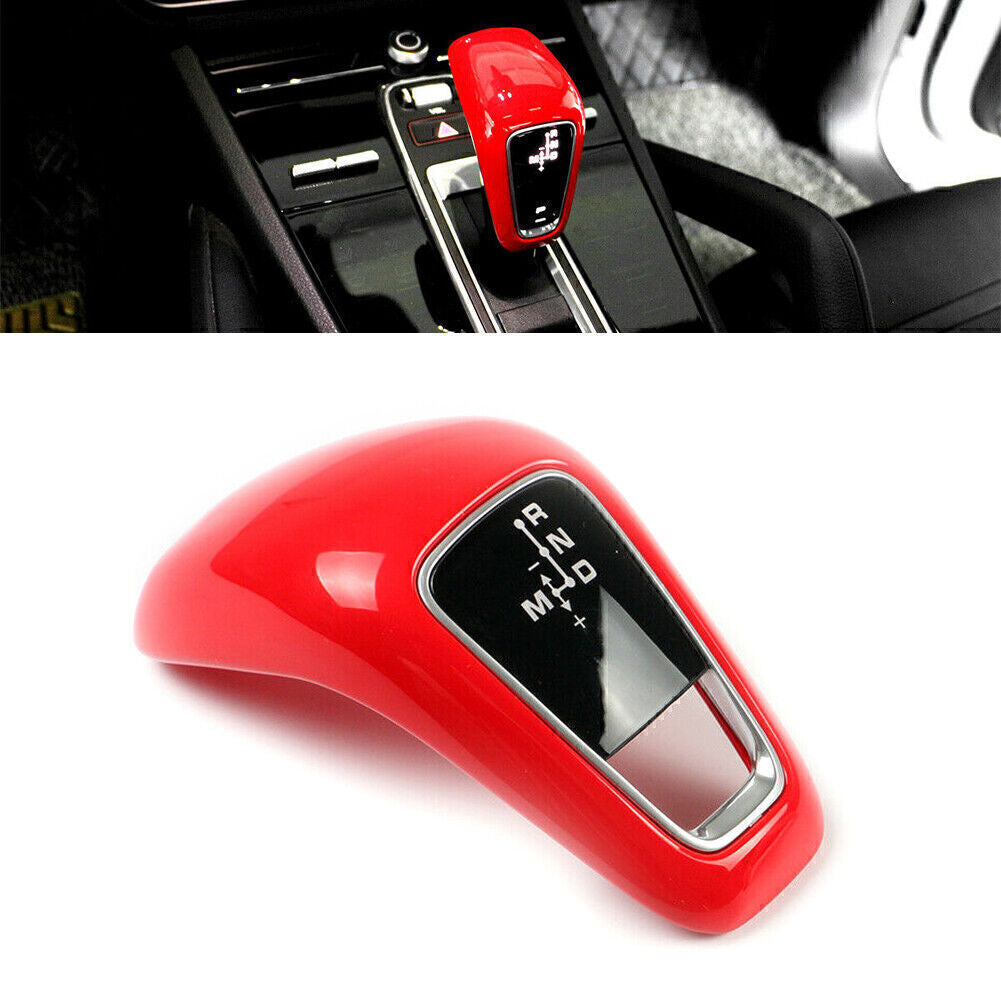 for Porsche for Cayenne 2018-2021 2019 2020 Car Interior Gear Shift Knob Cover Trim