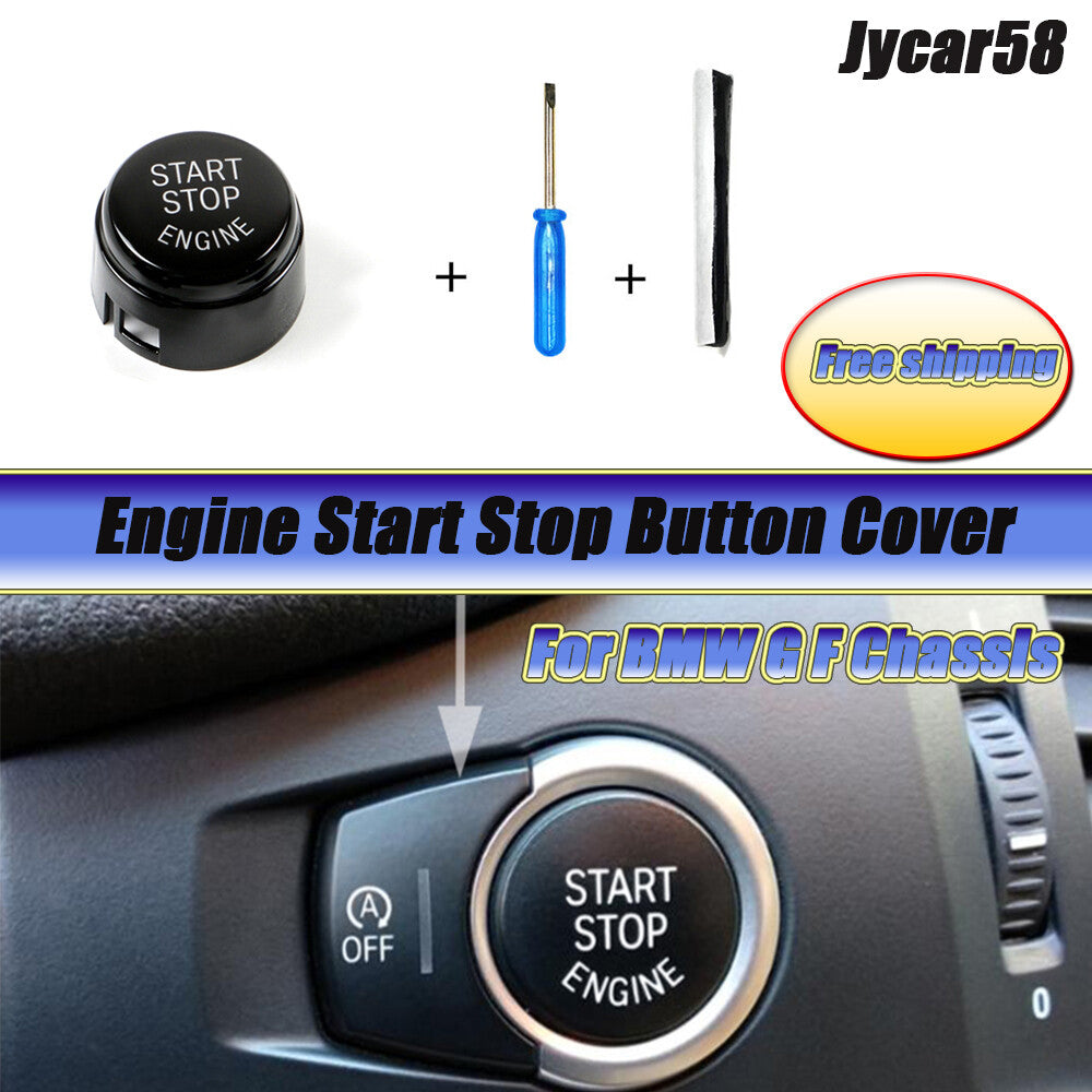 Car Engine Start Stop Button Cover Trim for BMW G F Chassis F20 F21 F22 F10 F30