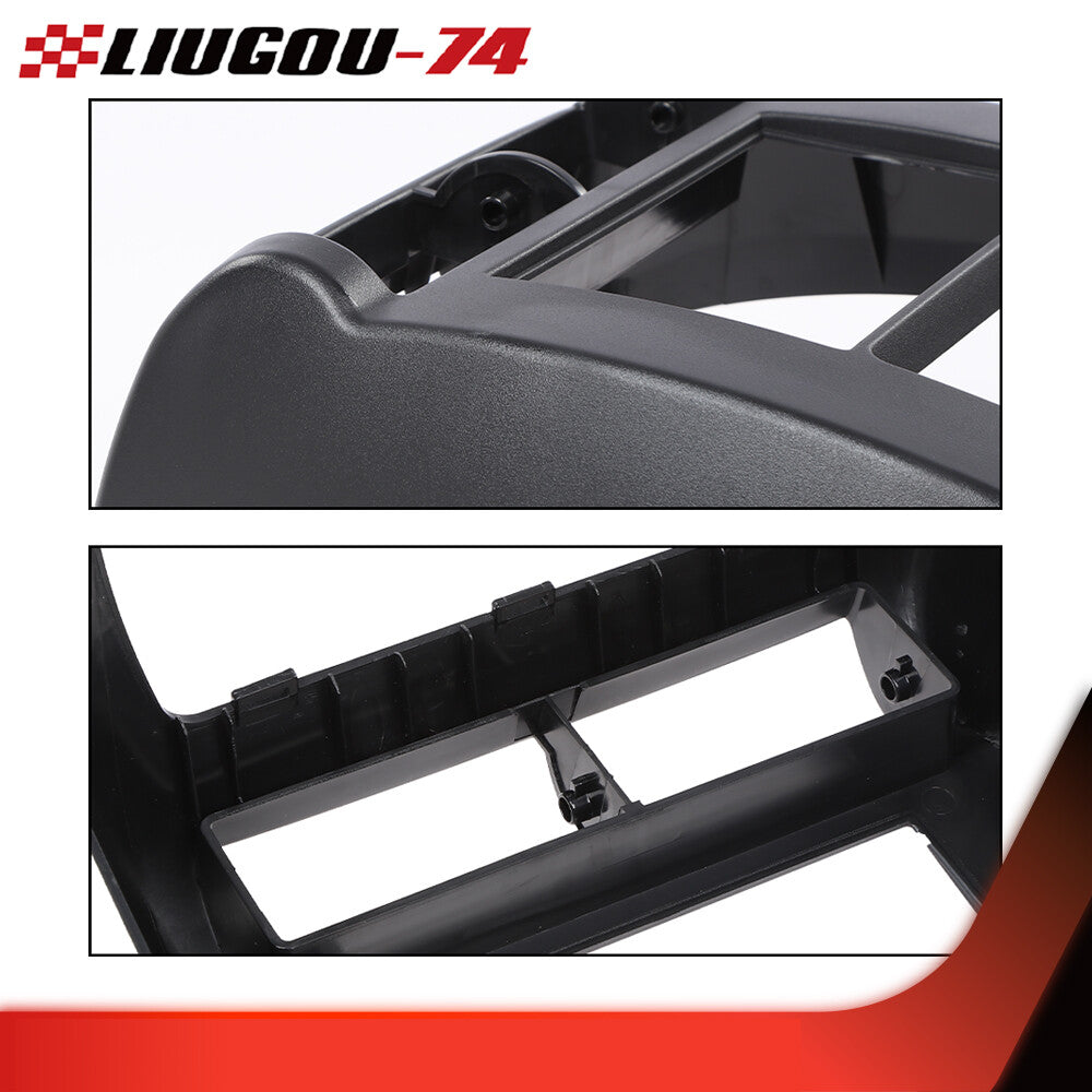 Suitable for 1997-02 for Jeep for Wrangler TJ Dual Din Dash Bezel Radio Stereo Mount Kit