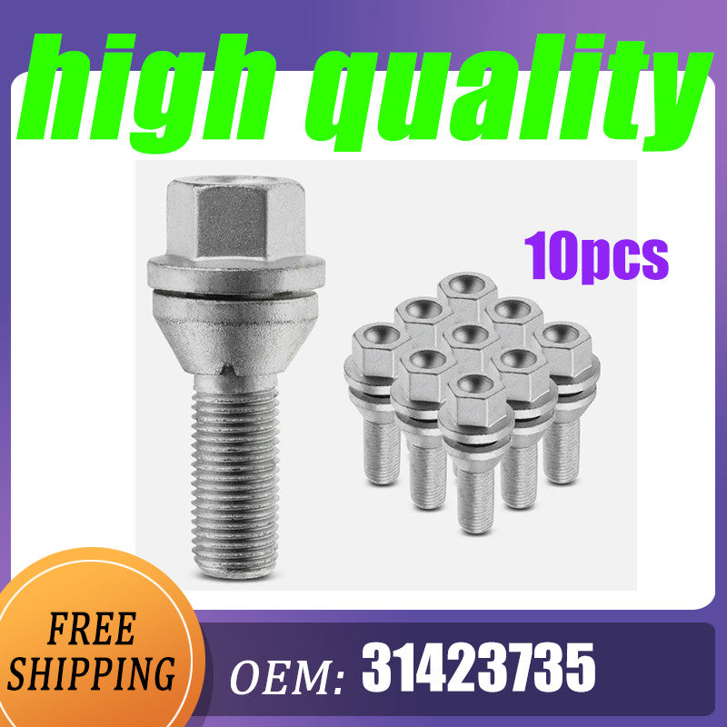 10x3142335 M14-1.5 front and rear wheel lug bolts suitable for Volvo S60, S80, S90, V60, XC40