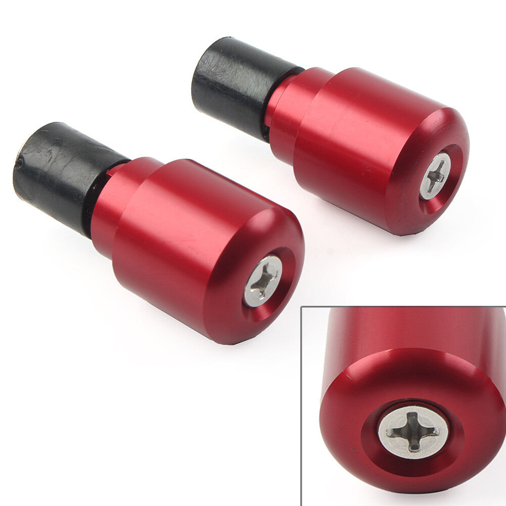Lenkergriffe Bar End Slider Cap f¨¹r for HONDA CBR1000RR Motorrad Aluminum Rot