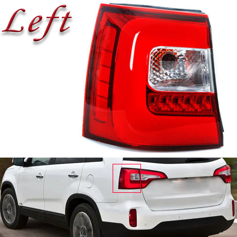 for Kia Sorento 2013-2015 Left LED Rear Outer Tail Light Brake Stop Lam