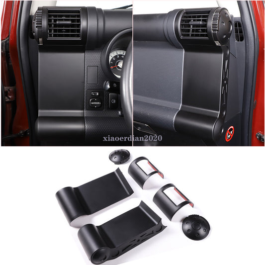 Carbon fiber fir interior window lift switch button decoration for Toyota Tacoma 2016-22