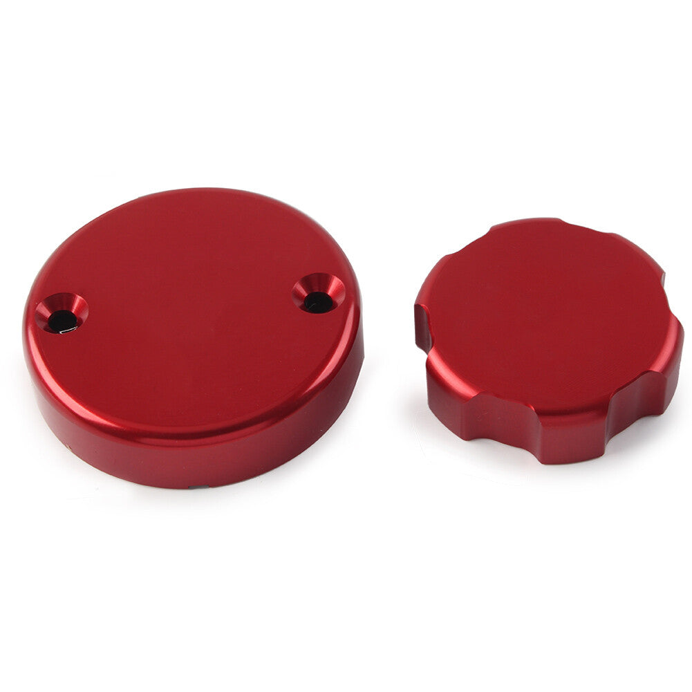 Vordere Bremskupplung Reservoir Abdeckung ?lpumpe Kappe f¨¹r for Ducati 848 1098 Rot