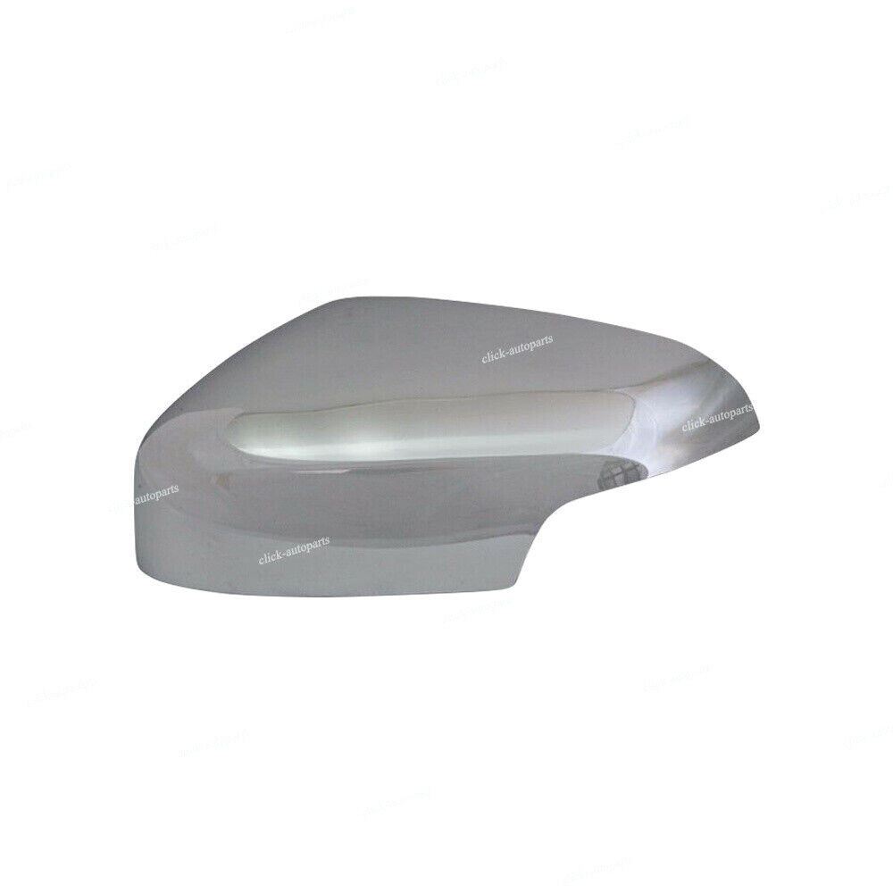 Left Matt Chrome Wing Door Mirror Back Cover Casings for Volvo S80 S40 C30 S60