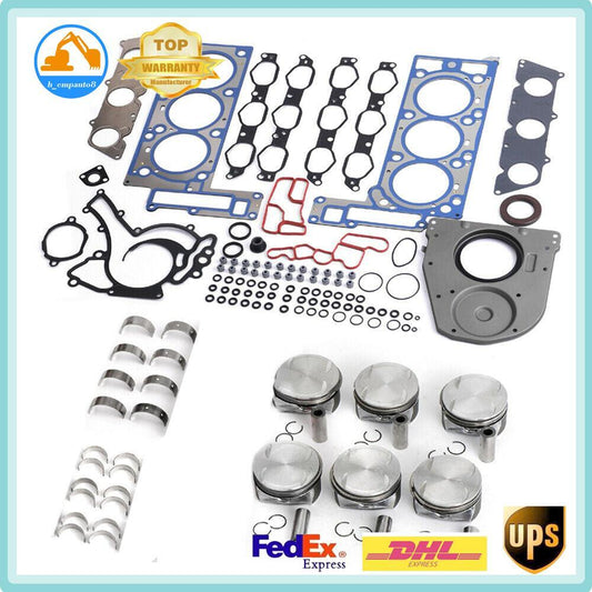 M272 Engine Overhaul Rebuild Kit for Mercedes-Benz C350 W204 W211W166 3.5L DHL