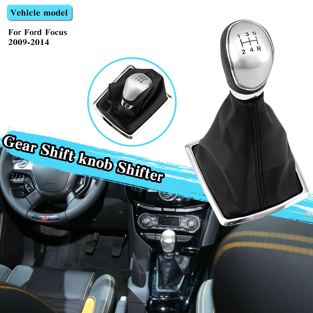 Shift bag shift lever shift button for Ford Focus II III Mondeo 5-speed frame