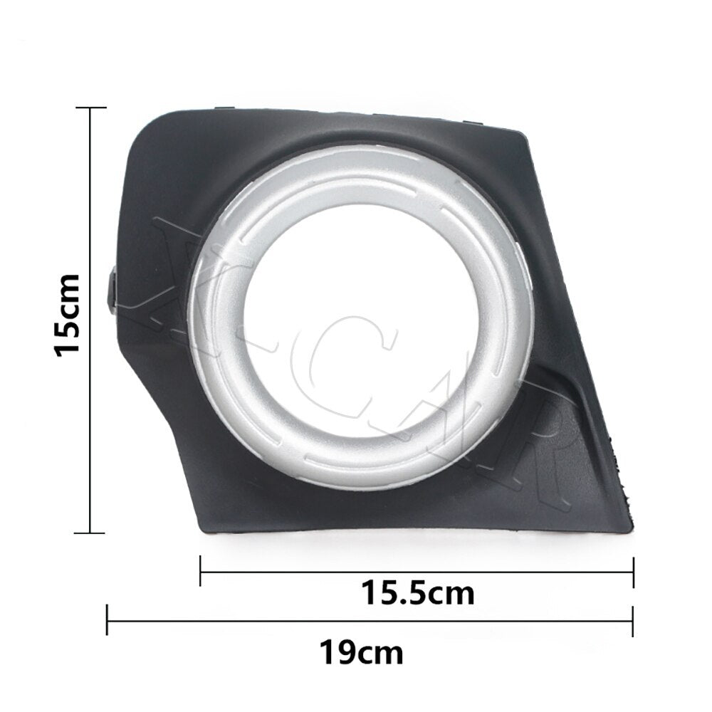 Left front fog light bezel cover for Mitsubishi L200 Triton MQ MR 2015-2018