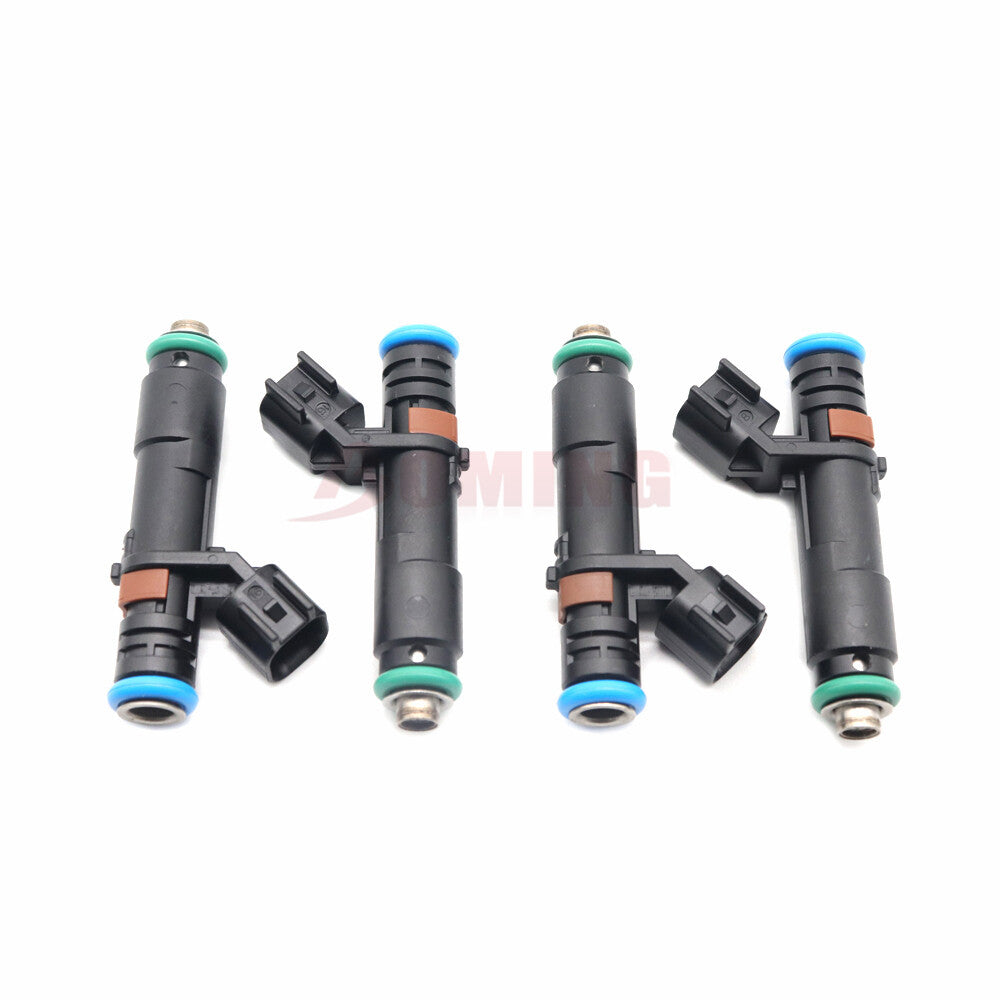 4PC 04593986AB New Fuel Injector for Chrysler 200 for Jeep Cherokee 2.4L 2014-2016