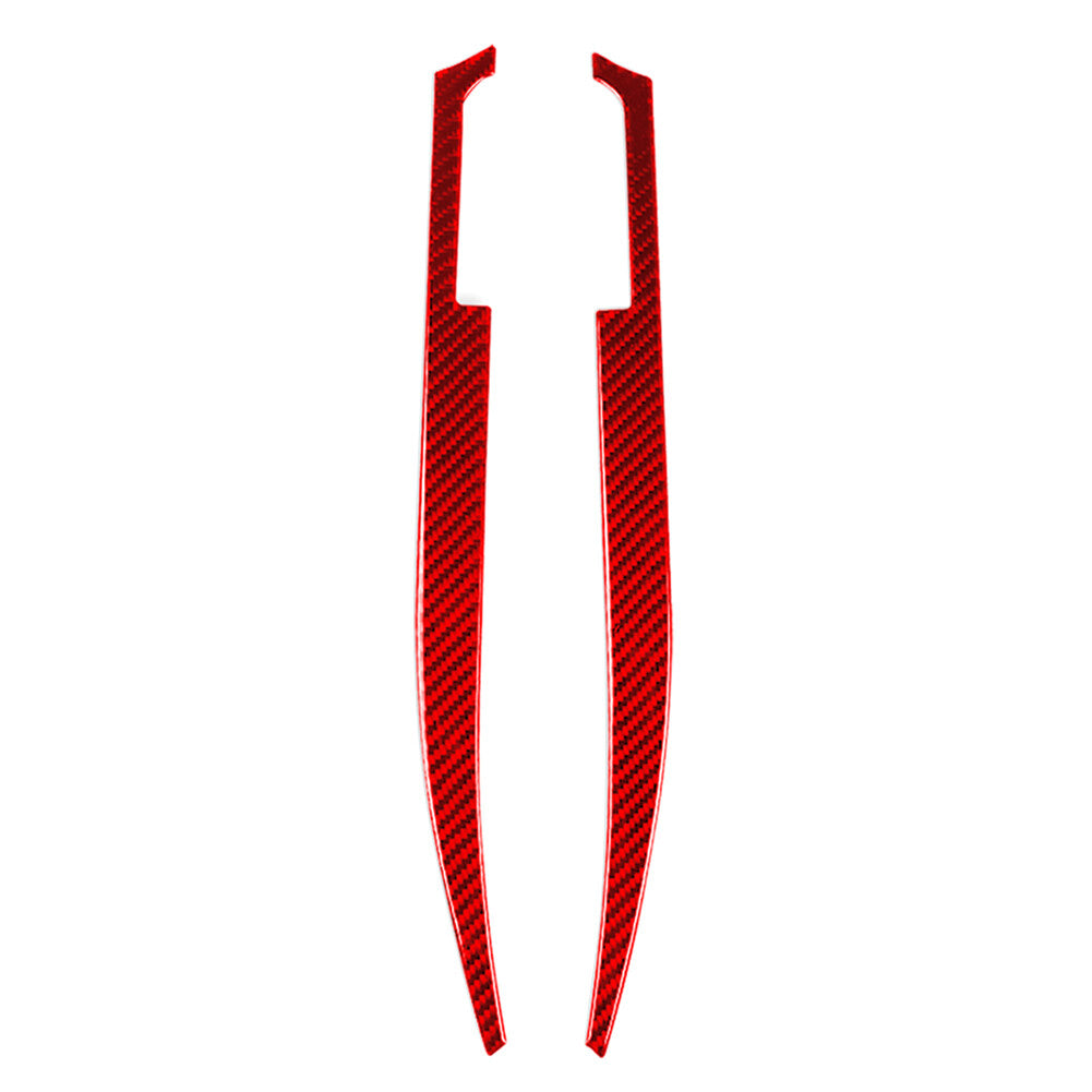 2x Center Console Armrest Box Side Panel Trim Fit for Cadillac CTS 2008-2013 Red